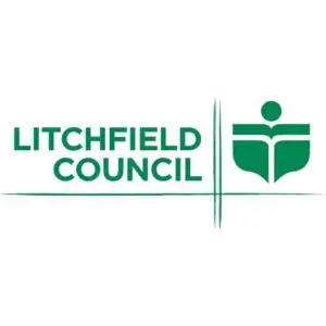 Litchfield Council green logo and emblem
