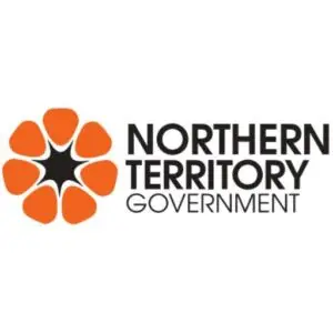 Northern Territory Government logo with orange emblem